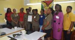 GRDB Laboratory Staff receives renewal certificate from the GNBS